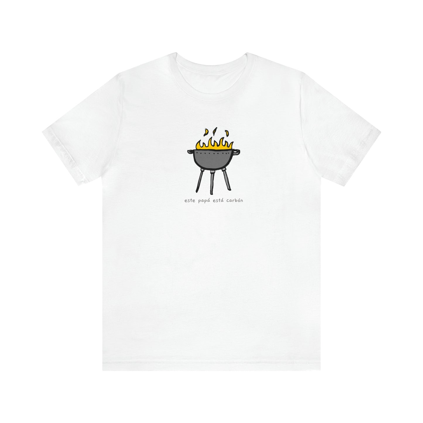 Este papá está carbón- y tiene la tshirt pa probarlo