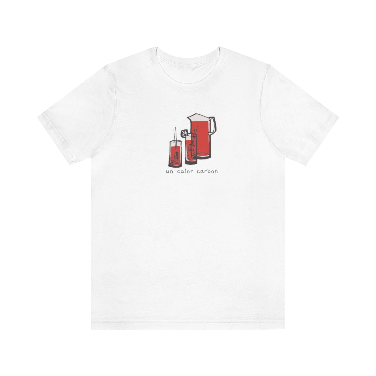 un calor carbon. Refresca-tee shirt