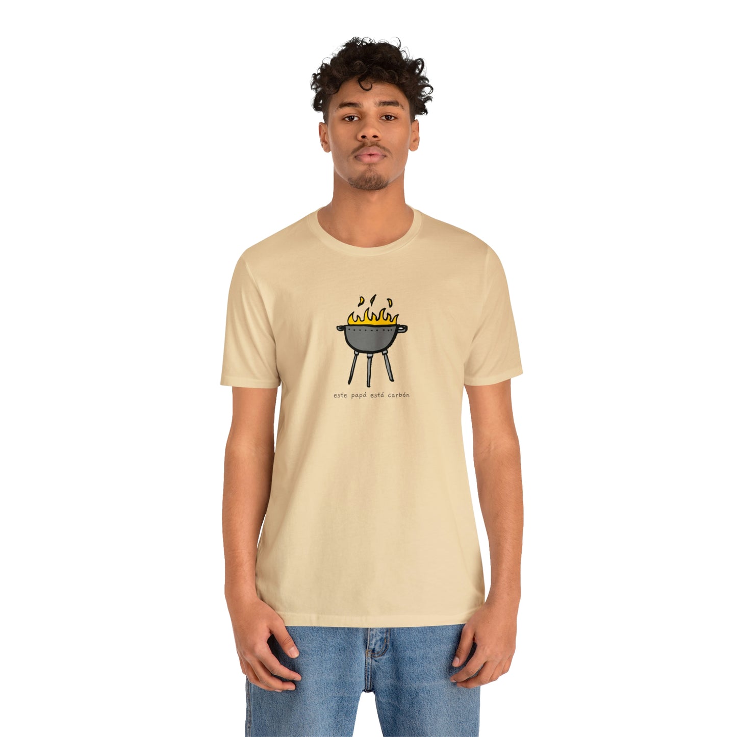 Este papá está carbón- y tiene la tshirt pa probarlo