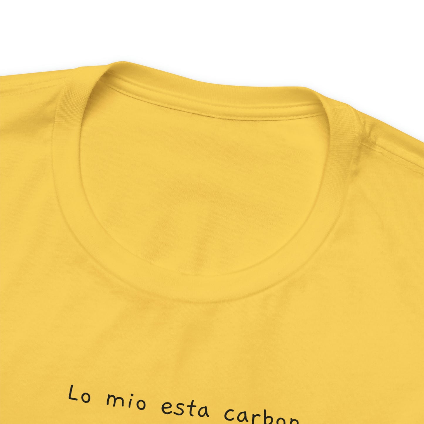 Lo mio está carbón porque lo digo yo- y soy un experto