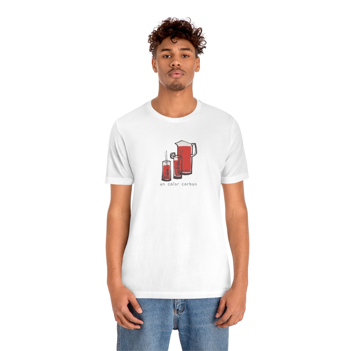 un calor carbon. Refresca-tee shirt