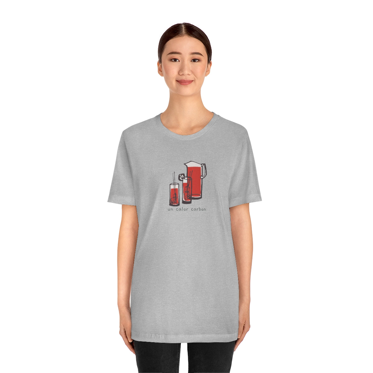 un calor carbon. Refresca-tee shirt