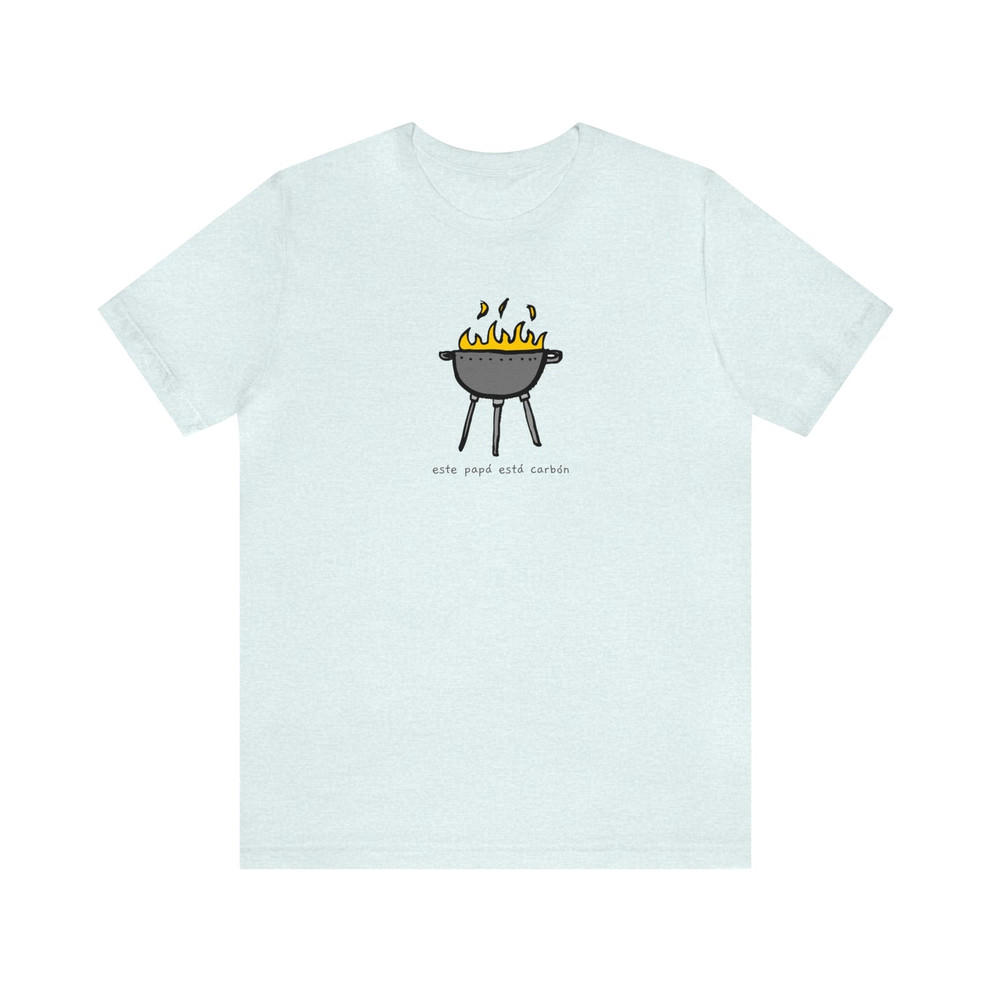 Este papá está carbón- y tiene la tshirt pa probarlo