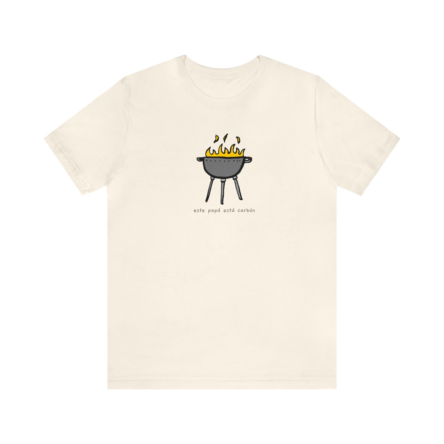 Este papá está carbón- y tiene la tshirt pa probarlo
