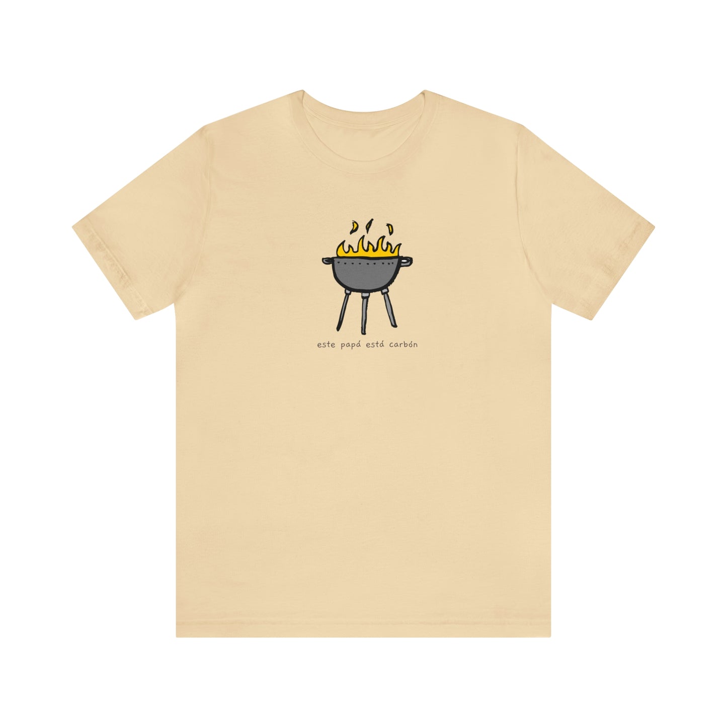 Este papá está carbón- y tiene la tshirt pa probarlo
