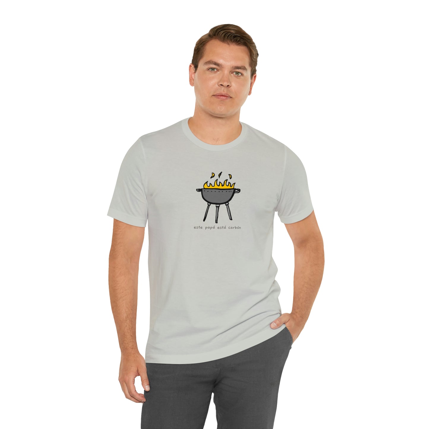 Este papá está carbón- y tiene la tshirt pa probarlo