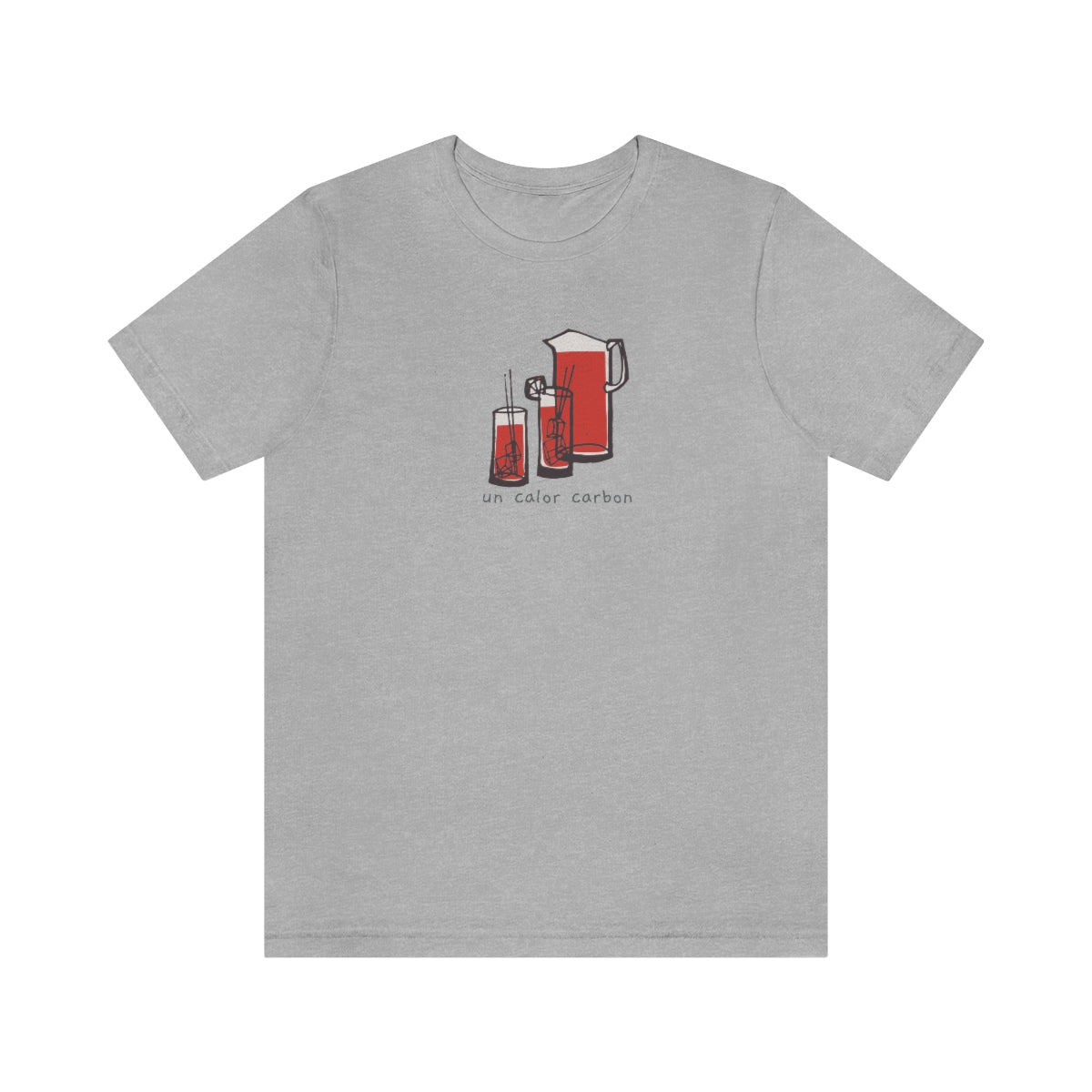 un calor carbon. Refresca-tee shirt