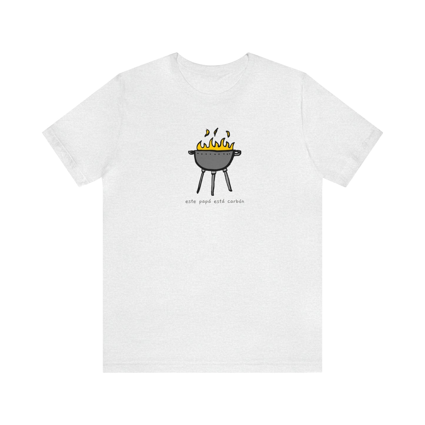 Este papá está carbón- y tiene la tshirt pa probarlo