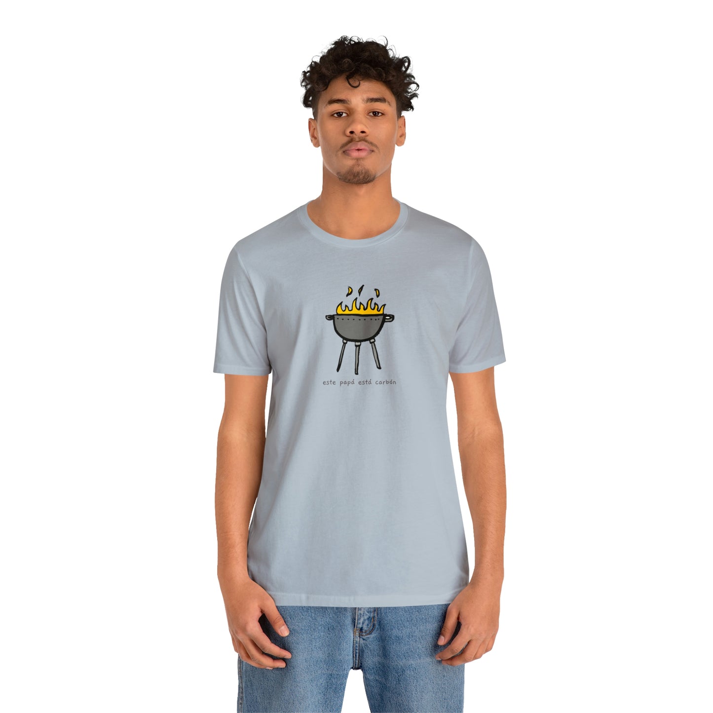 Este papá está carbón- y tiene la tshirt pa probarlo
