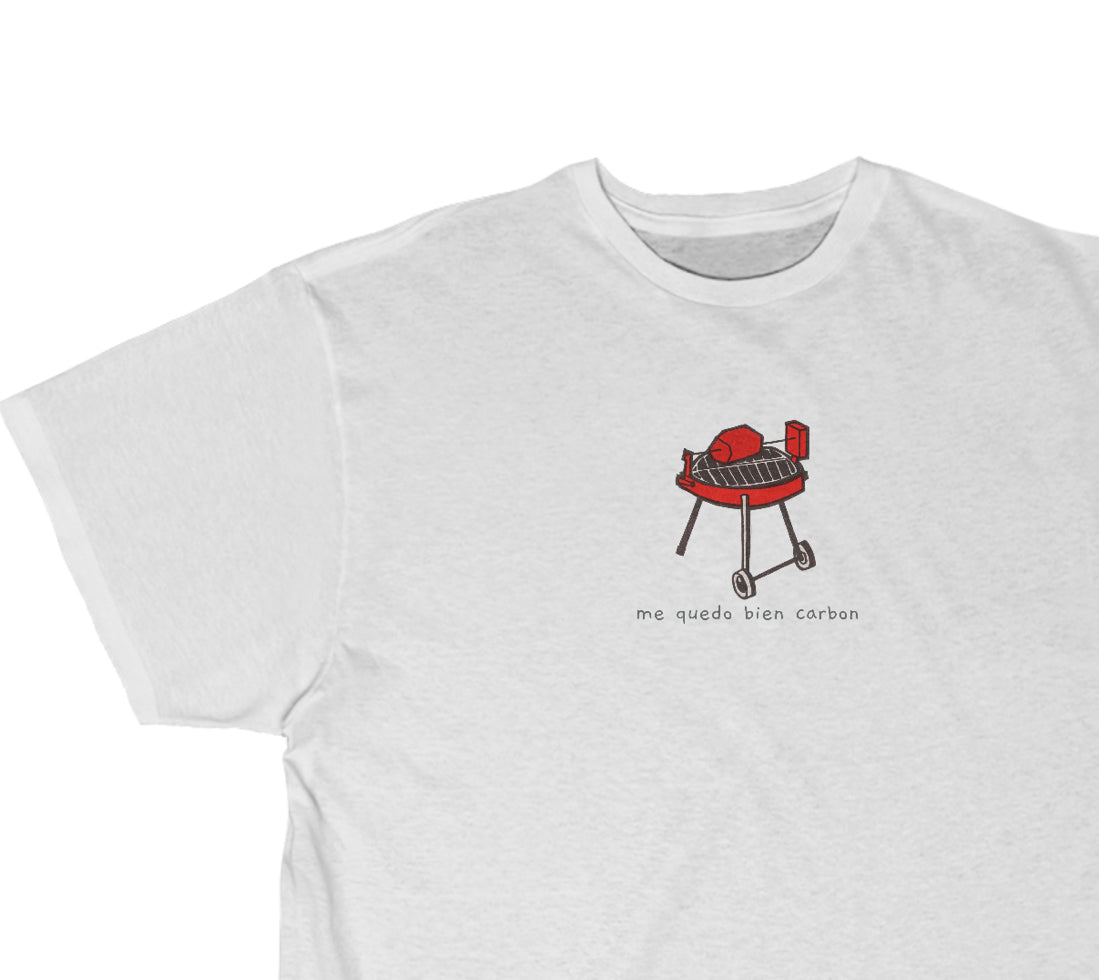 Me quedó bien carbón bbq