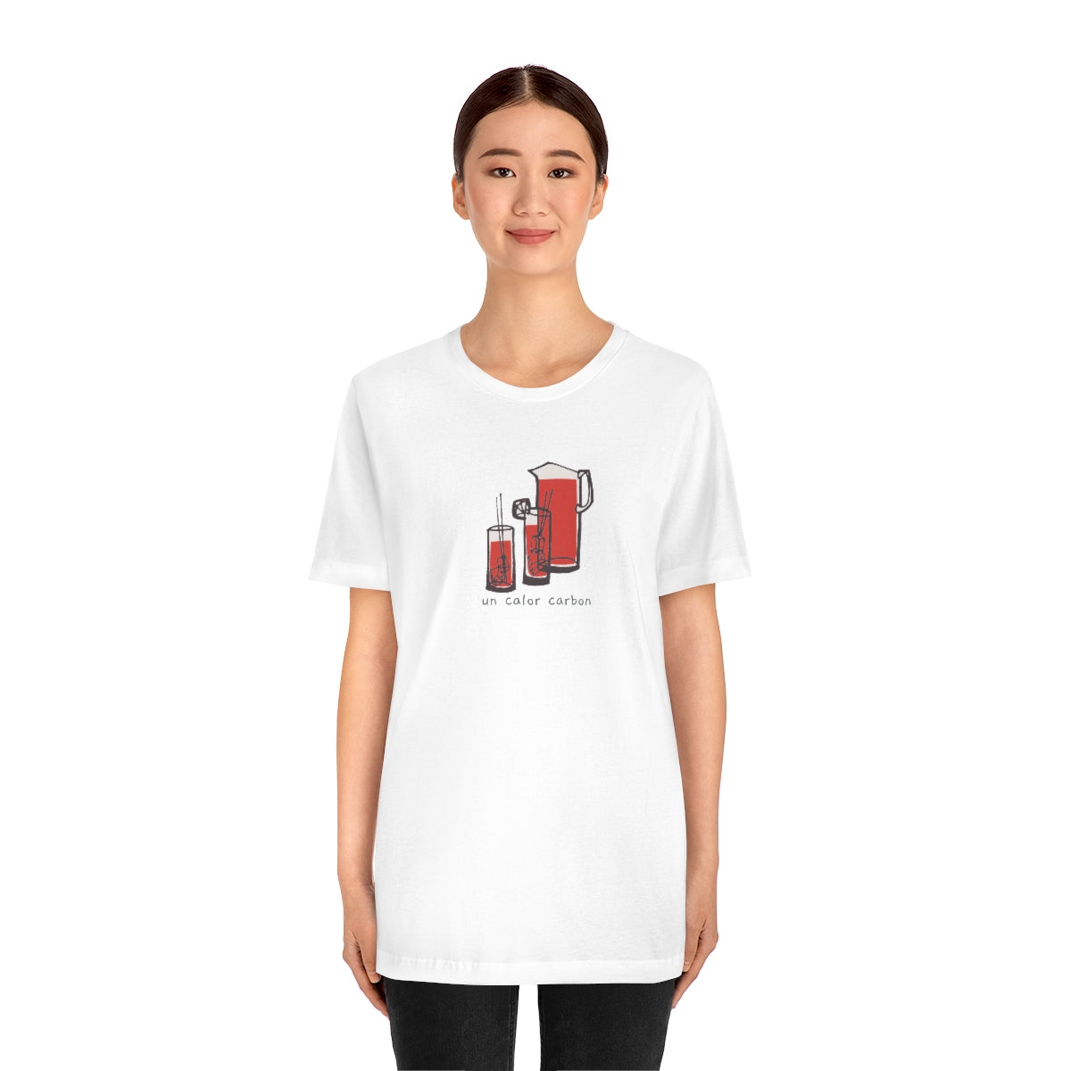 un calor carbon. Refresca-tee shirt