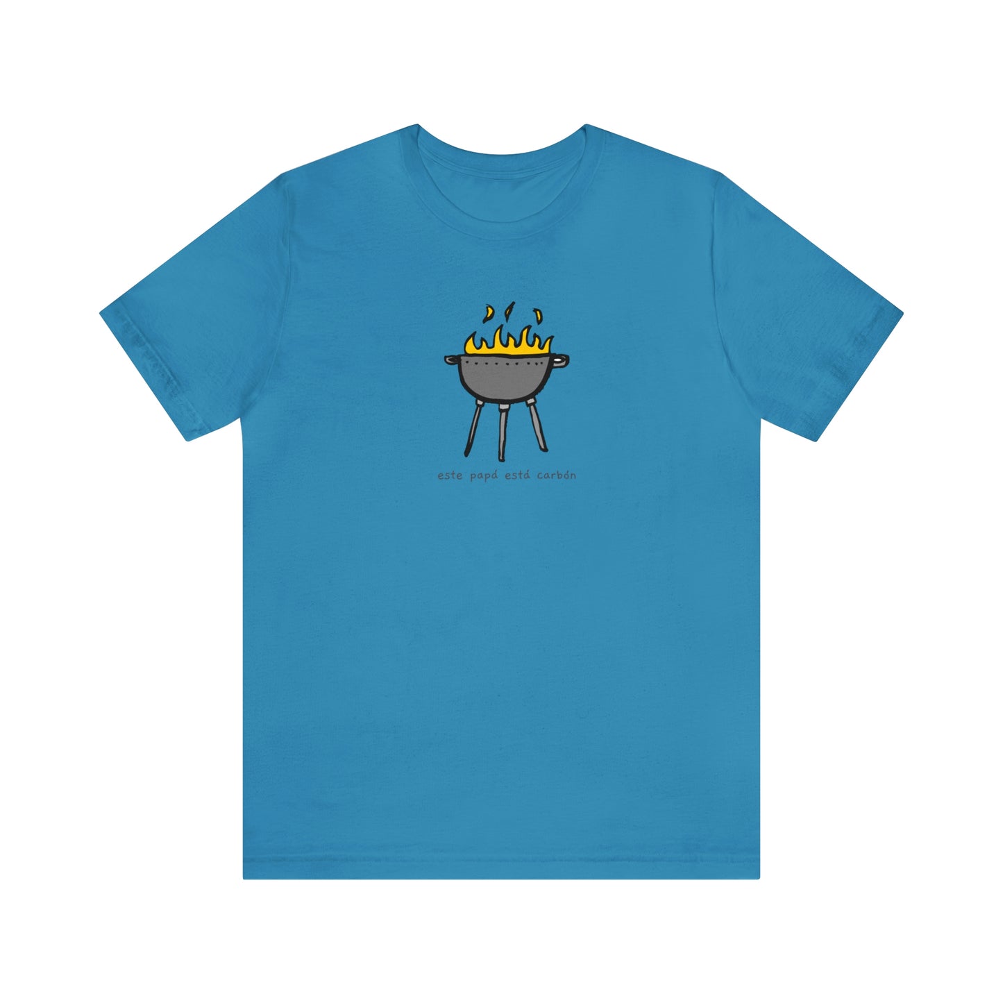 Este papá está carbón- y tiene la tshirt pa probarlo
