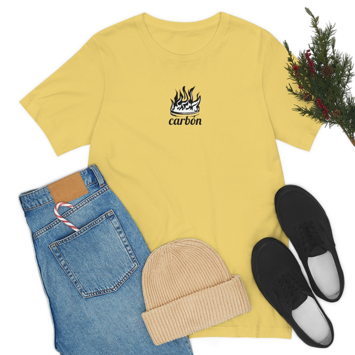 Carbón classic Tee con detalles termonucleares aun no descubiertas.